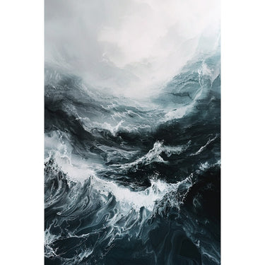Abstract Landscape Oil Canvas
